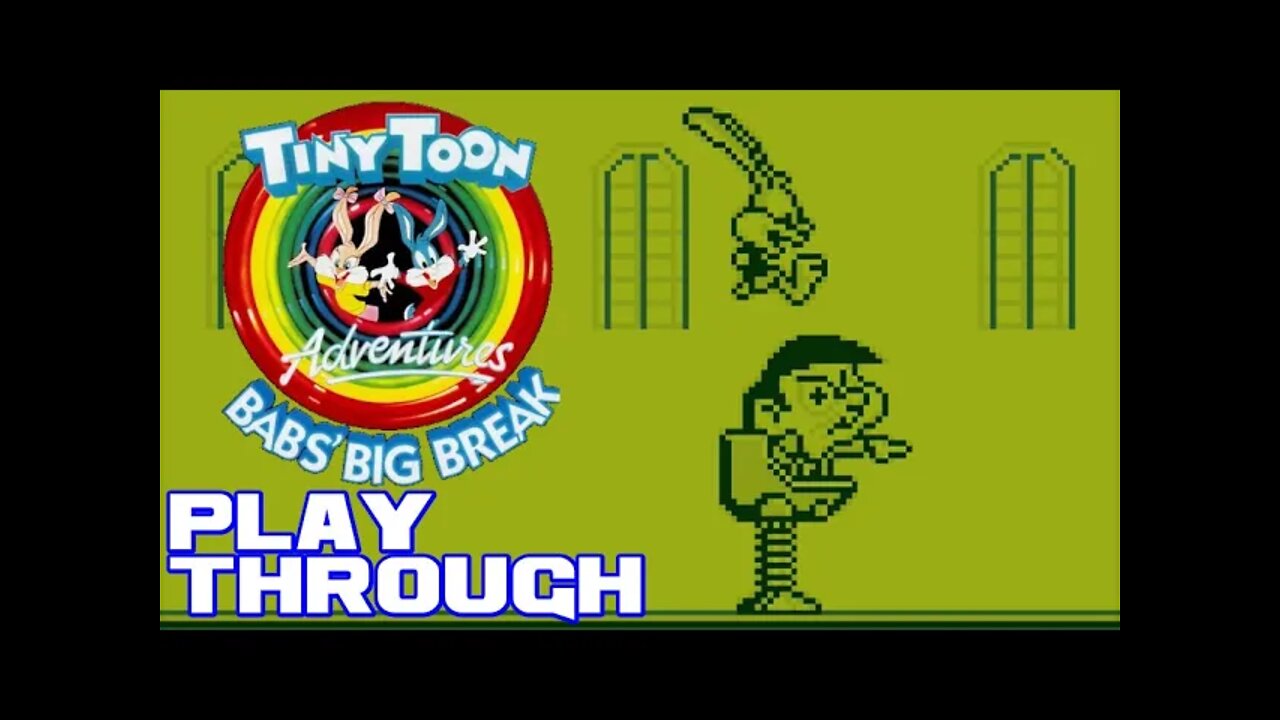 Tiny Toon Adventures: Babs' Big Break - Game Boy Playthrough 😎Benjamillion