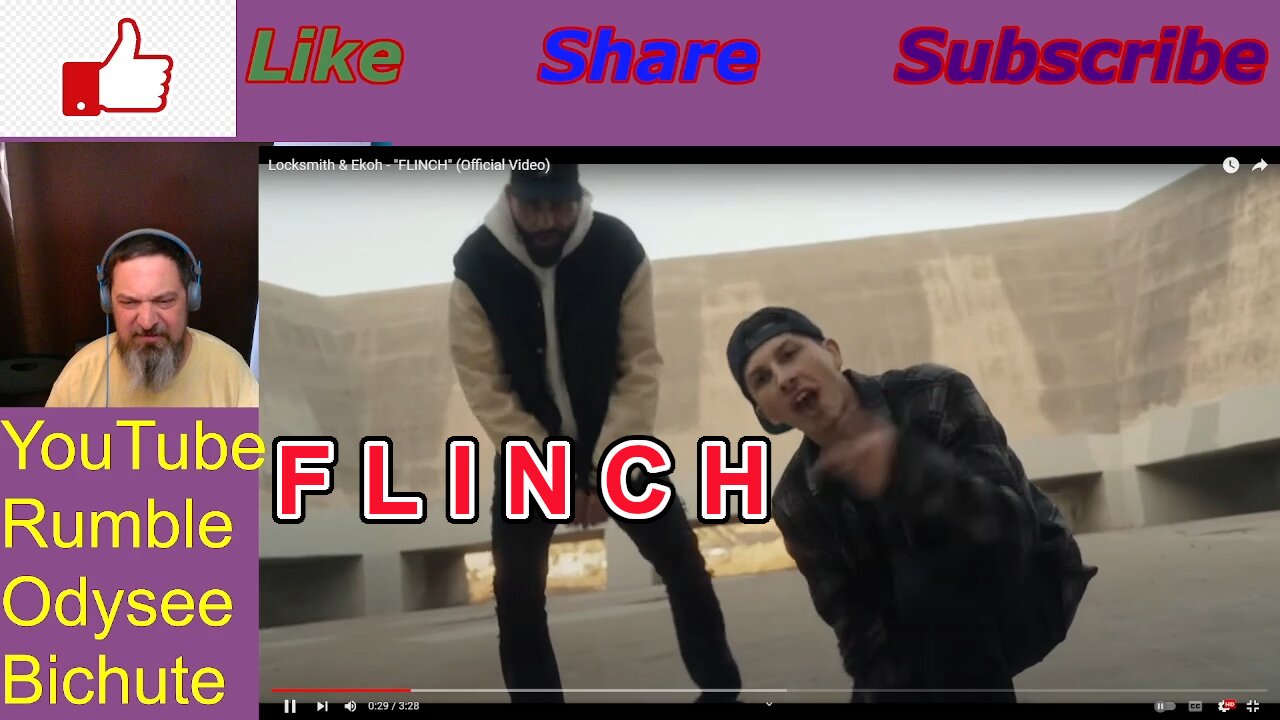 Locksmith and Ekoh Flinch Reaction
