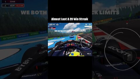 this was my sloppiest race but we made it work #f1mobileracing #f1 #redbullring #redbullracing