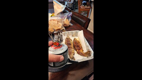 How I set the stand on my Backpacking Stove #camping #backpacking #fishing #tips