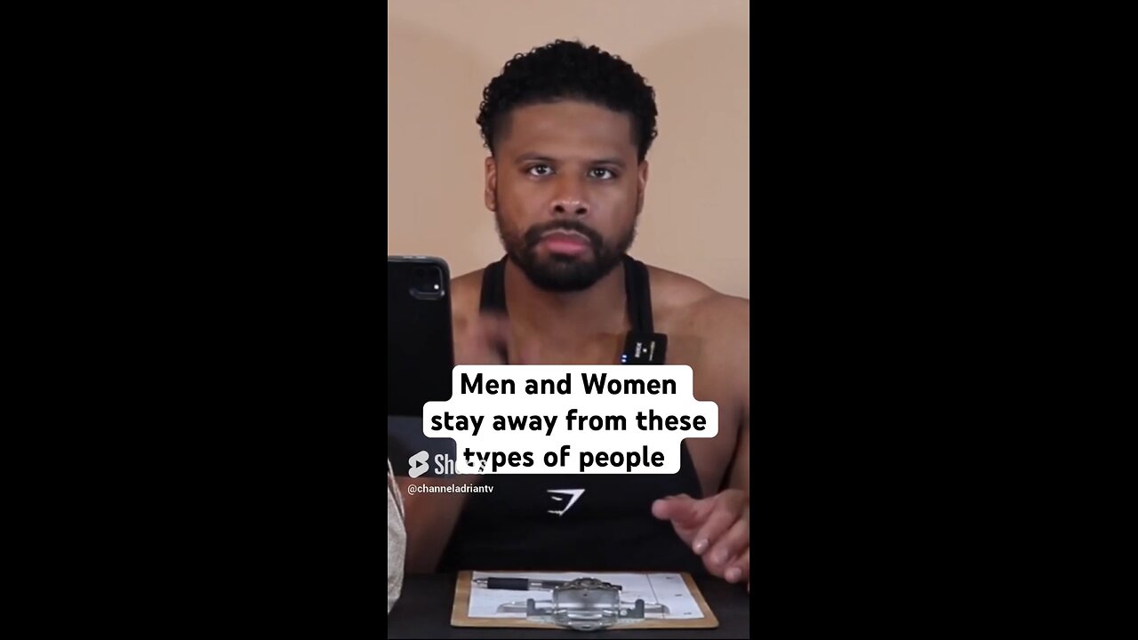 Men and Women stay away from these types of people #success #motivation #friends #goals #mindset