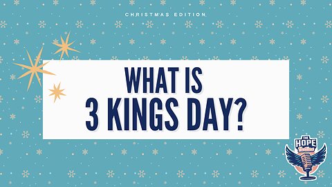 Christmas Edition | 3 Kings Day