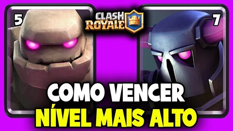 Como vencer adversário mais forte no Clash Royale