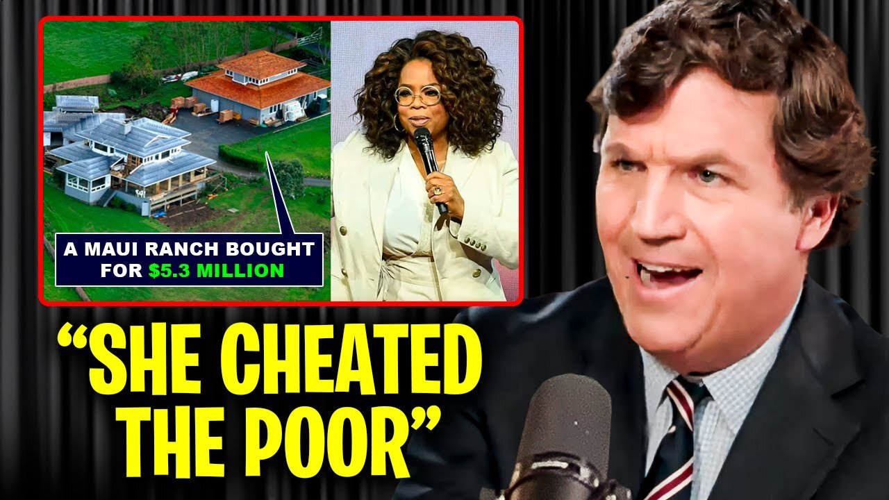 Tucker Carlson: "I'm Exposing What They Are Planning In Maui"