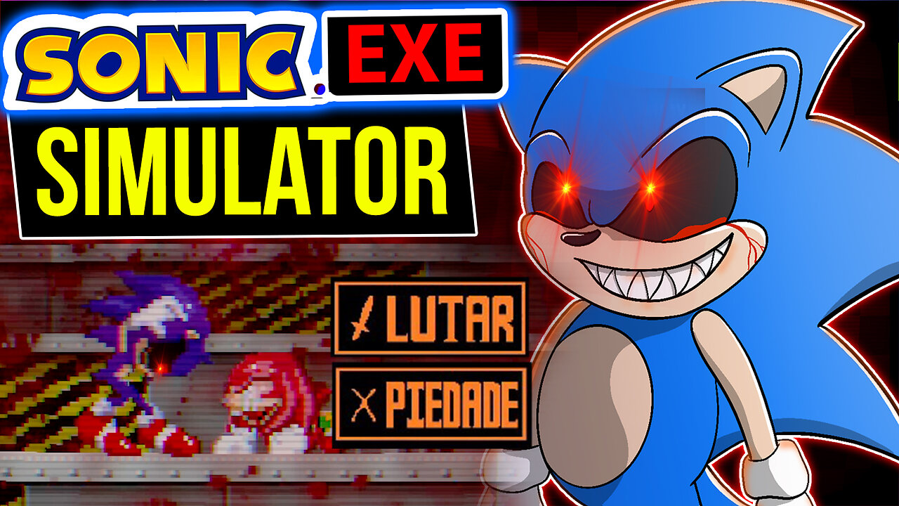 SONIC exe virou HEROI ? | Sonic.exe SIMULATOR com todos os FINAIS