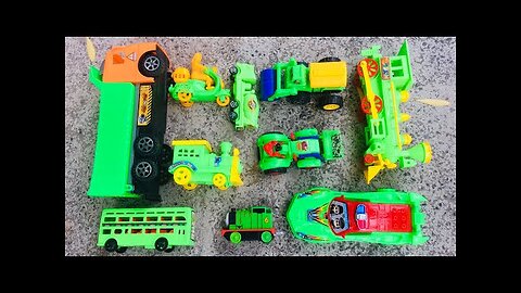 Green colour toys finding different places | #toyreview #tractor #toys #desitoytv #playtoytimetv