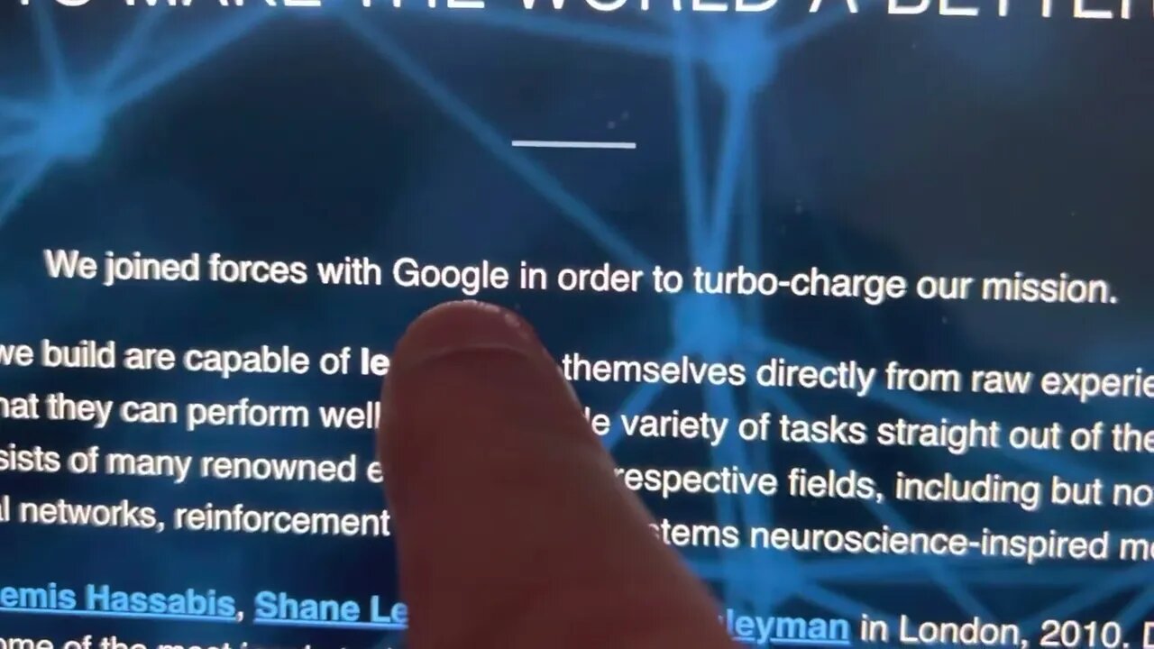 EVIDENCE…I HAVE PROOF ON HOW AI STARTED AND ROBOTS TAKING OVER.
