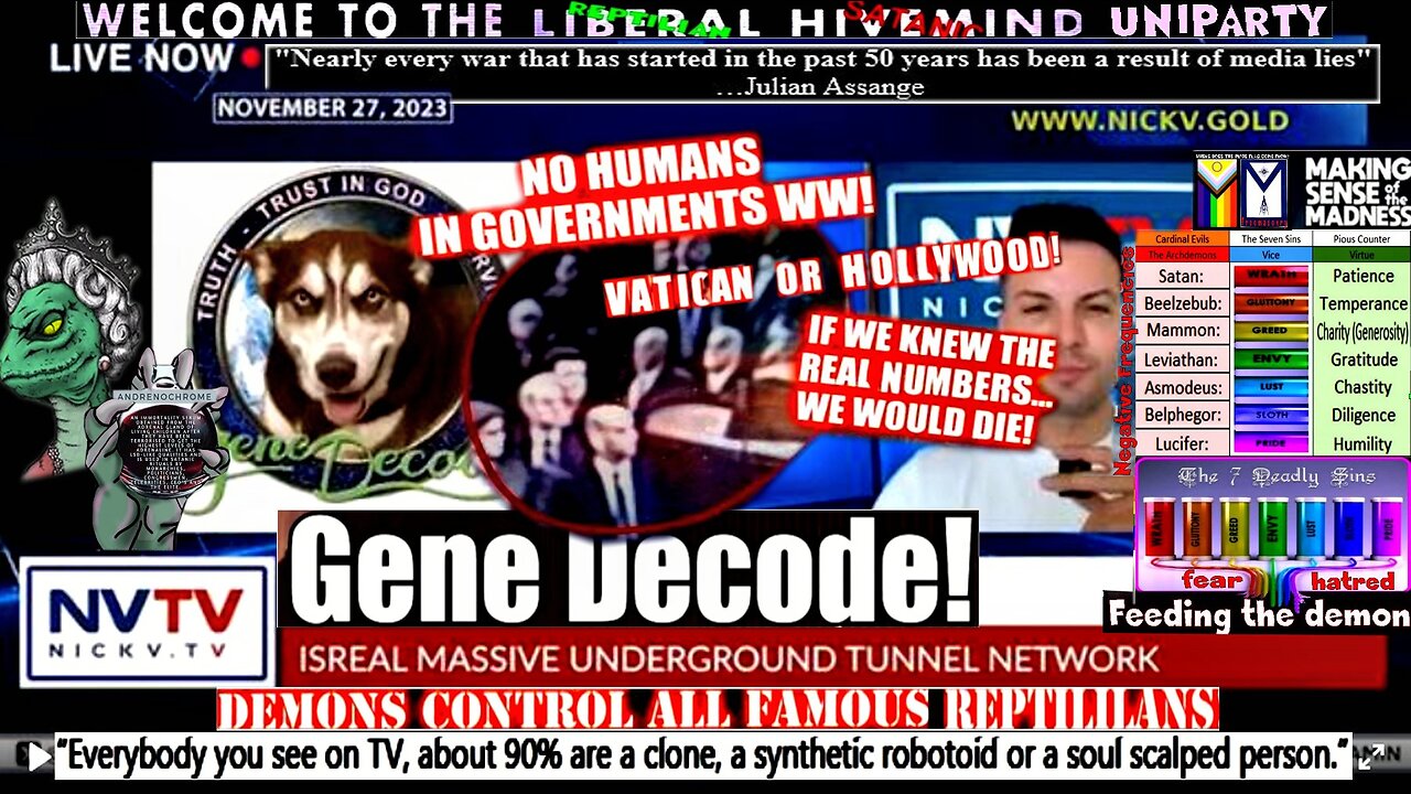 Gene Decode Discusses Israel Massive Underground Tunnel Network with Nicholas Veniamin
