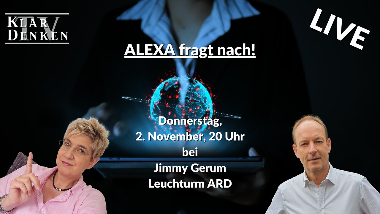 LIVE - Alexa fragt nach... bei Jimmy Gerum vom Leuchtturm ARD