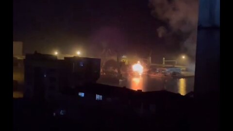 🇮🇱❌🇸🇾 New wave of Israeli Airstrikes against the Port of Latakia Syria