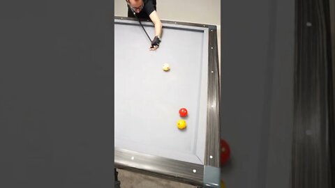 Insane Tiki (3-cushion billiards) #shorts