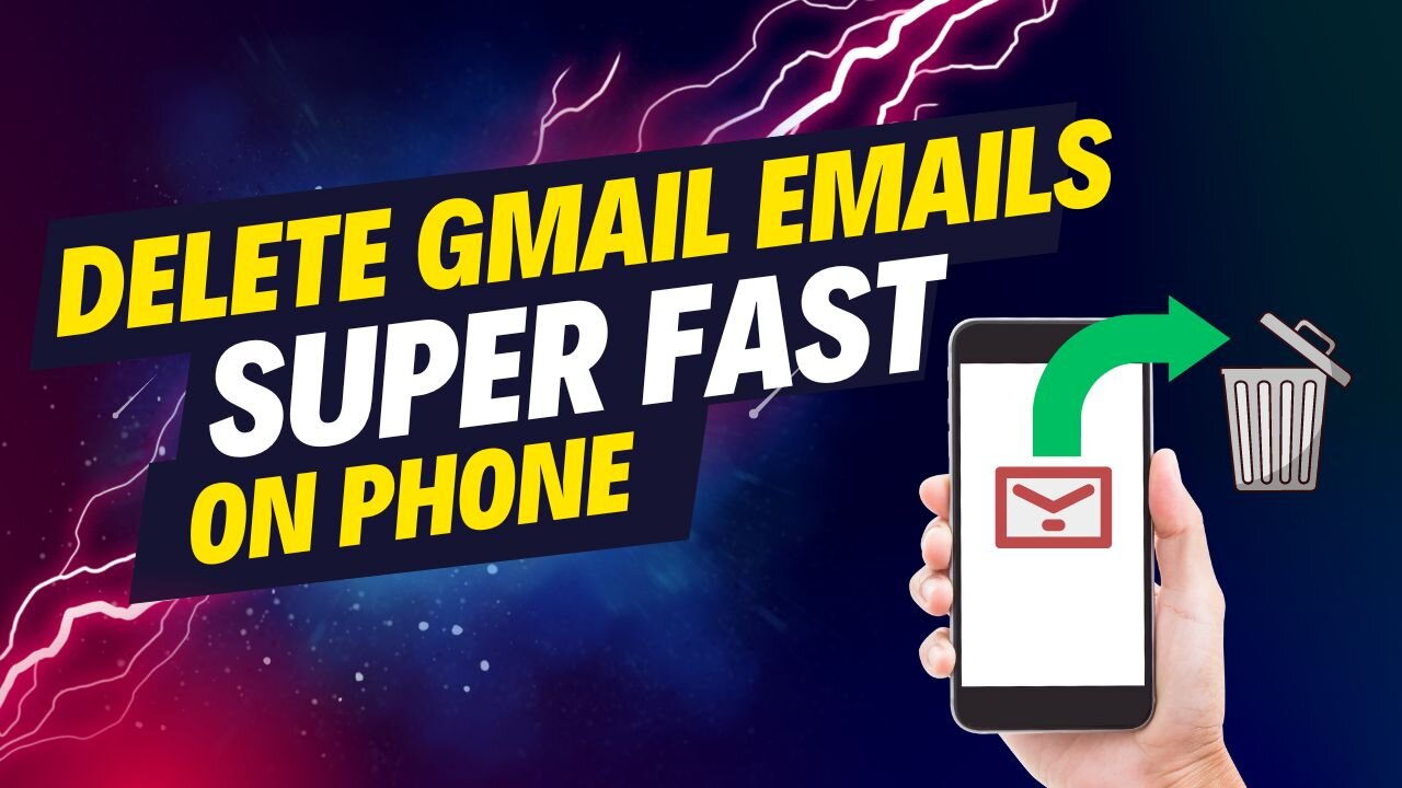 How To Delete All Gmail Emails on Phone Fast! (Android & iPhone)