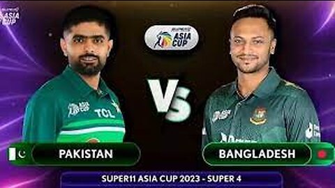 Super11 Asia Cup 2023 | Super 4 | Pakistan vs Bangladesh