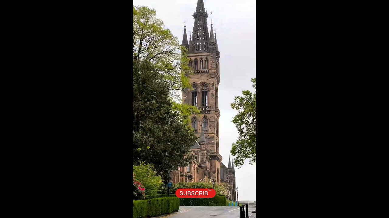 Beautiful university of Glasgow