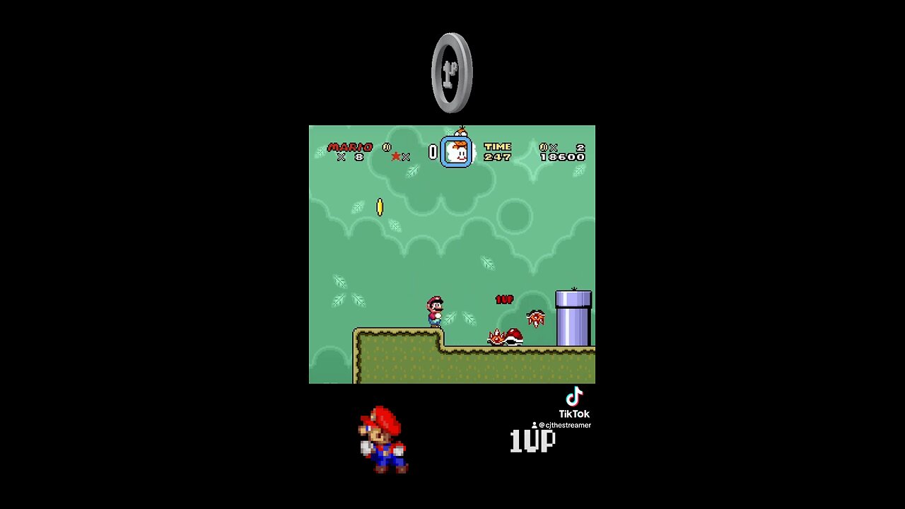 Infinite 1Up Trick In SMW