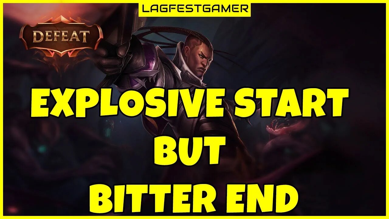 Explosive Start but Bitter End - Lucian League of Legends ARAM Gameplay