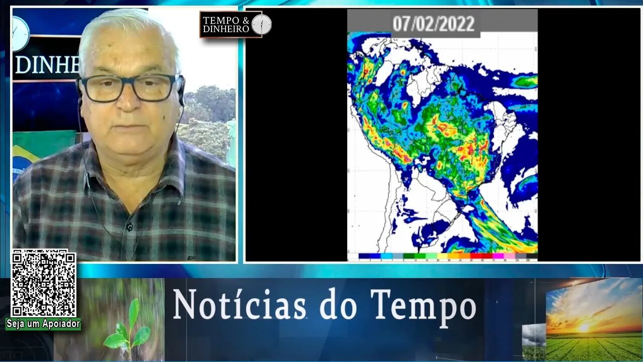 Chuva intensa com estado de alerta em SP e sem pausa até 4ª feira no Brasil Central