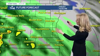 SE Wisconsin Weather: Chance for showers with lows in the 40s tonight