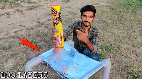 सोचा नही था ऐसा होगा Sky Shot vs 100 Layers of Aluminum Foils