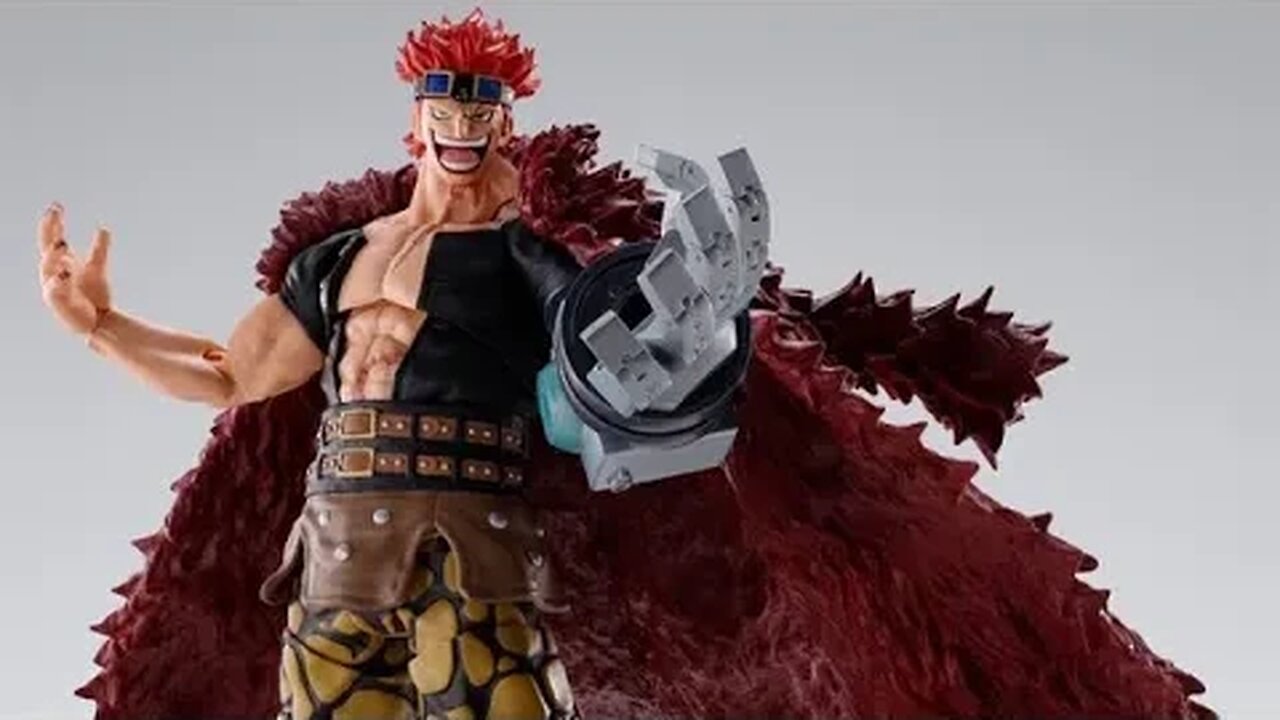 S.H.Figuarts (One Piece) Eustass Kid The Raid on Onigashima FIRST LOOK!!!