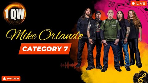 1 Question With... Category 7 Guitarist Mike Orlando!