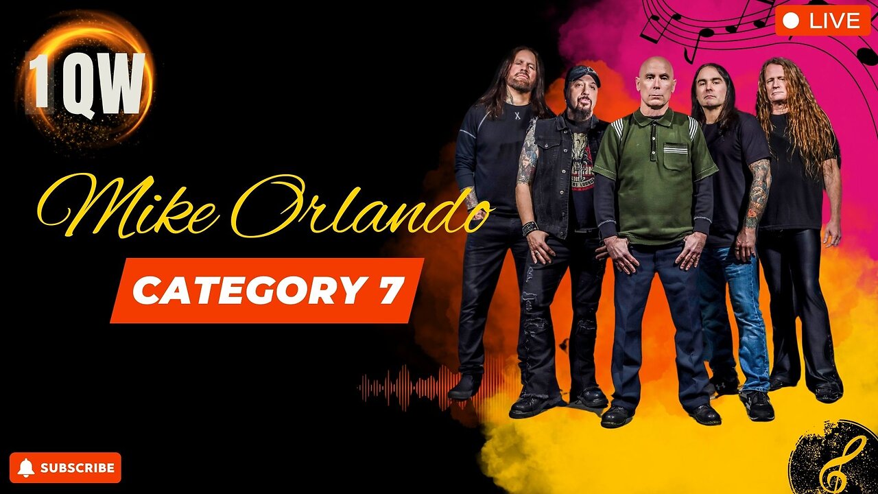 1 Question With... Category 7 Guitarist Mike Orlando!