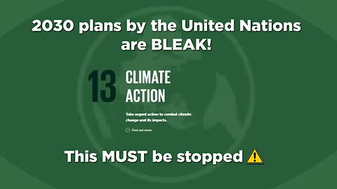 United Nations Global Goals For Sustainable Development - '13 Climate Action'