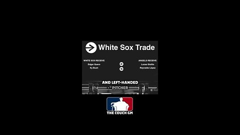 Angels become buyers! Acquire Lucas Giolito from the White Sox