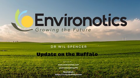 Dr Wil Spencer- Update on the buffalo