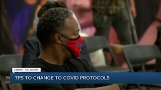 TPS to change COVID-19 protocols