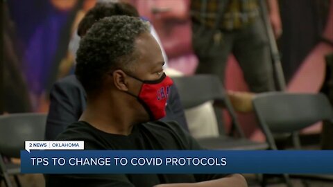 TPS to change COVID-19 protocols
