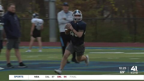 Hy-Vee Athlete of the Week: Oak Park High School QB Aiden Hinkle