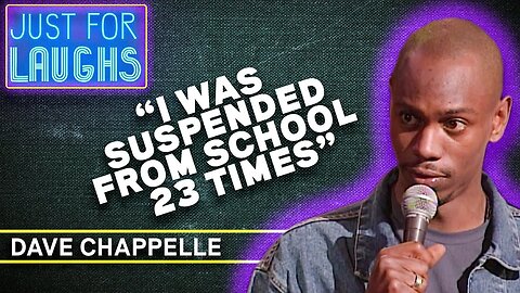 "I was suspended from school 23 times" 😂 | Dave Chappelle