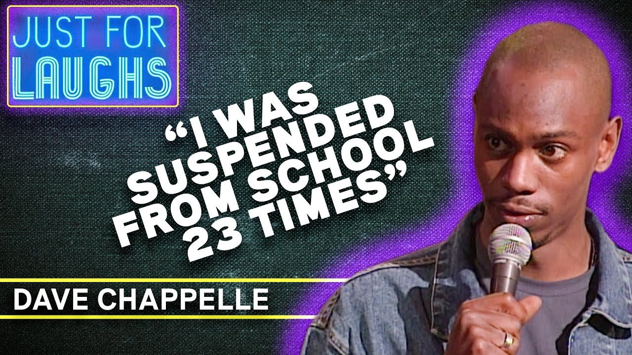 "I was suspended from school 23 times" 😂 | Dave Chappelle