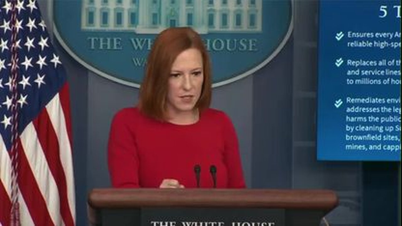 Psaki: Supply Crisis is Because Americans Have More Money and Buying More Goods!