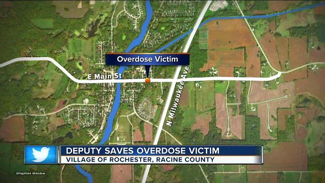 Deputy saves overdose victim