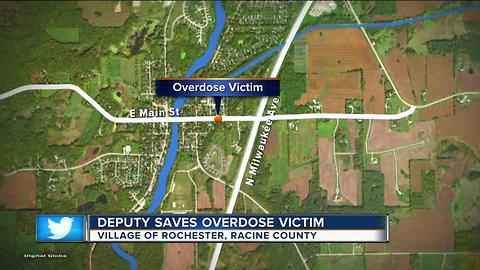 Deputy saves overdose victim
