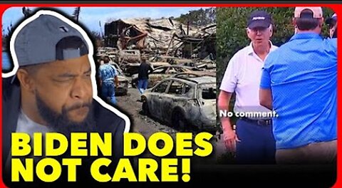 Joe Biden GETS DESTROYED For NOT Commenting On Maui and PRIORITIZING Ukraine While On Vacation