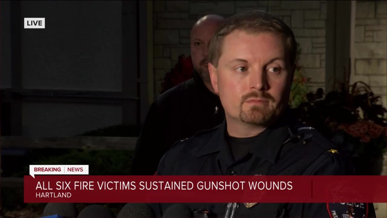 Hartland officials provide update on fatal apartment fire