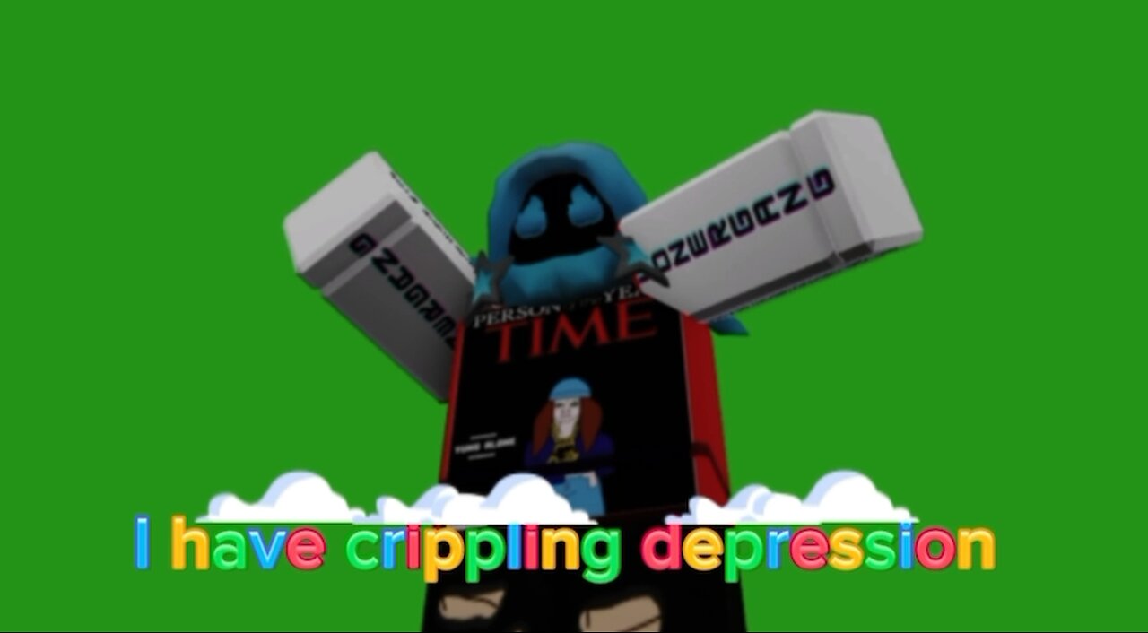 Yung Alone I Have crippling depression Roblox Meme