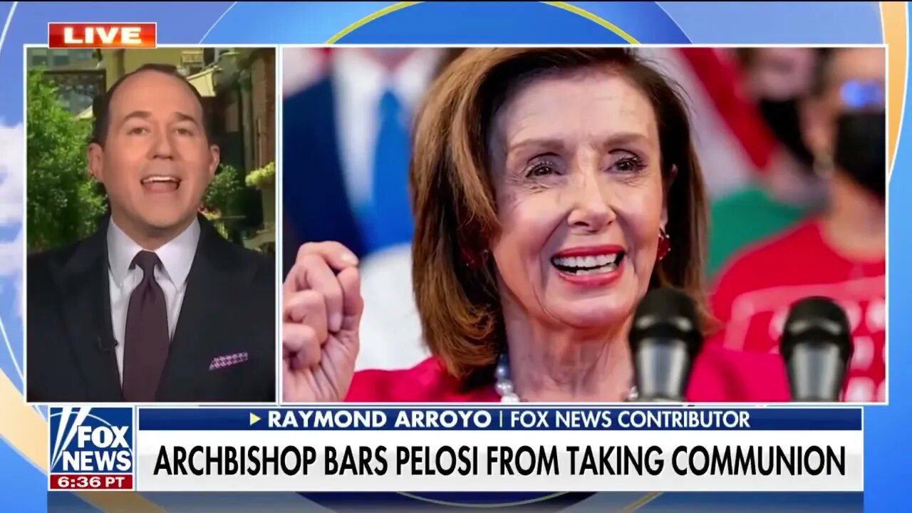Pelosi denied communion over abortion rights