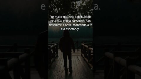 Não desanime, mantenha a fé. #Shorts