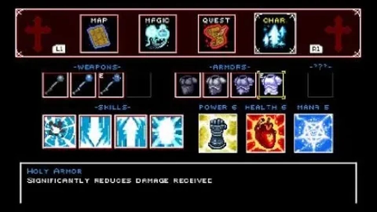 Infernax: my boss fight against greater demon Halphas
