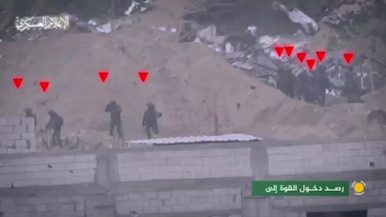 New footage of fighting in the Gaza Strip from Hamas