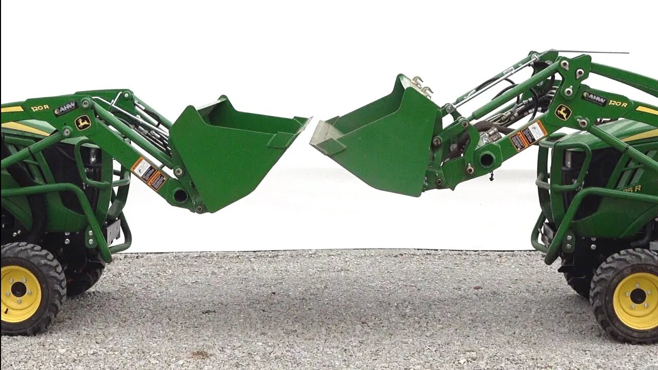 It Binds When it Dumps!! Deere 120R MSL & NSL Side by Side
