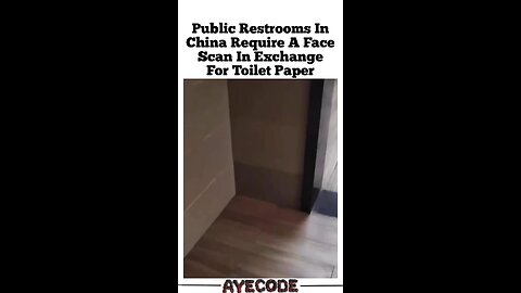 Public restrooms require face scan