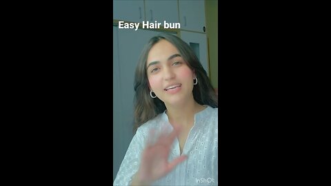 How to make easy hair bun with catcher it is”hair style “simple hairstyle “catcher “hair bun”