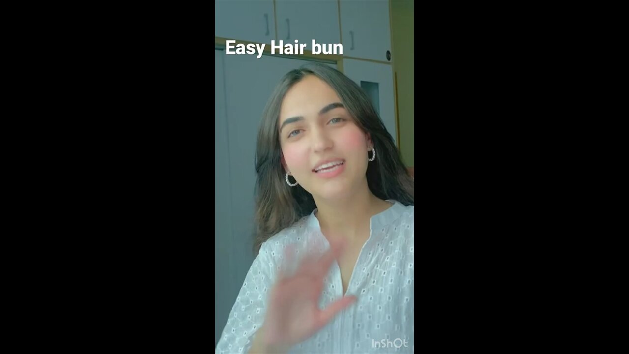 How to make easy hair bun with catcher it is”hair style “simple hairstyle “catcher “hair bun”