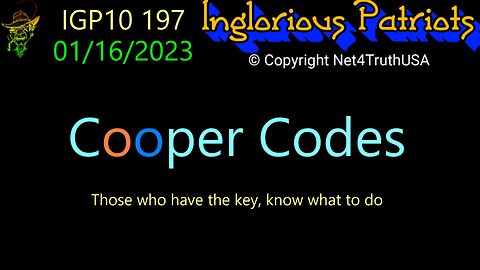 IGP 197 - Cooper Codes
