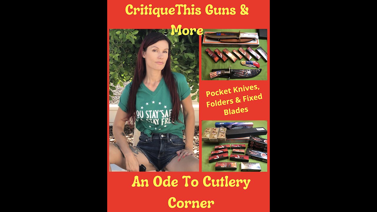 CritiqueThis Guns & More: Collector Knife Edition - Pocket Folder Fixed Blades